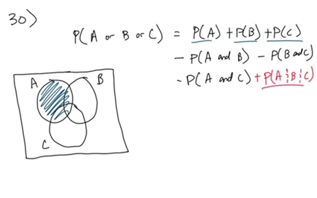 SOLVED:We Calculated P(B). What Rule Did We Use For This Calculation ...