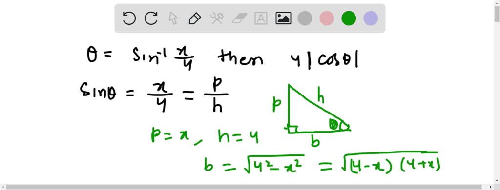 SOLVED:If x=cosθ+i sinθ, then x^'-1 / x^4=…