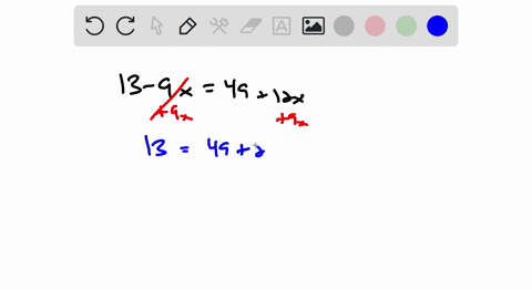 solve-13-9-x4912-x