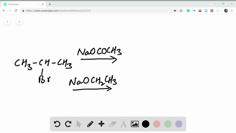 explain-why-the-reaction-of-2-bromopropane-with-naococh_3-gives-ch_3_2chococh_3-exclusively-as-produ
