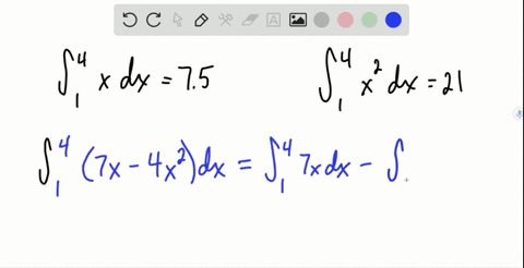 calculate-the-definite-integral-given-that-int_14-x-d-x75-quad-int_14-x2-d-x21-quad-int_45-x2-d-xf-4