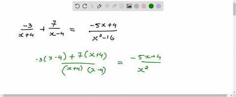 solve-the-equation-frac-3x4frac7x-4frac-5-x4x2-16-2