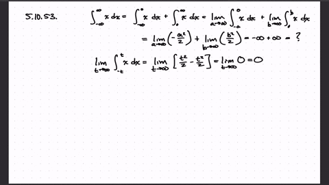 a-show-that-int_-inftyinfty-x-d-x-is-divergent-b-show-that-lim-_x-rightarrow-infty-int_-tx-x-d-x0-th