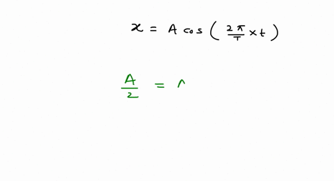 an-object-undergoes-simple-harmonic-motion-with-a-period-t-and-amplitude-a-in-terms-of-t-how-long-do