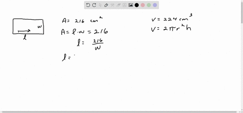 tube-a-rectangular-piece-of-cardboard-whose-area-is-216-square-centimeters-is-made-into-a-cylindrica
