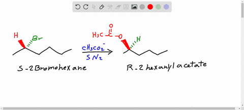 what-product-would-you-expect-from-a-nucleophilic-substitution-reaction-of-s-2-bromohexane-with-acet