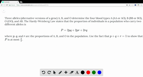 three-alleles-alternative-versions-of-a-gene-a-b-and-o-determine-the-four-blood-types-a-aa-or-ao-b-b