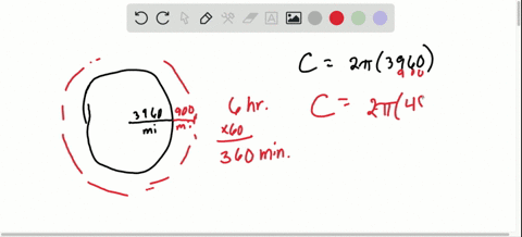 assume-that-the-earth-is-a-sphere-of-radius-3960-miles-a-satellite-travels-in-a-circular-orbit-aroun