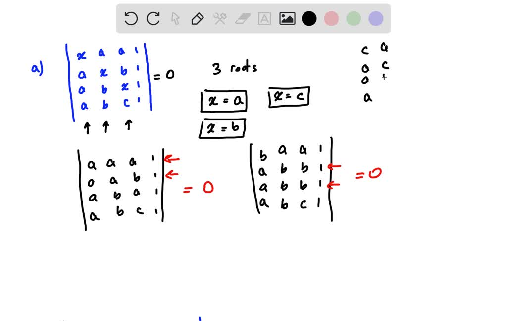 solved-using-the-properties-of-determinants-solve-with-a-minimum-of