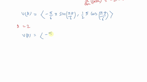 a-point-moves-in-the-plane-so-that-x5-cos-pi-t-6-and-y3-sin-pi-t-6-a-find-the-speed-of-the-point-at-