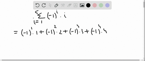 write-out-each-series-and-evaluate-it-sum_i15-1i-cdot-i-3