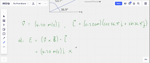 a-250-cm-long-metal-rod-lies-in-the-x-y-plane-and-makes-an-angle-of-369circ-with-the-positive-x-ax-2