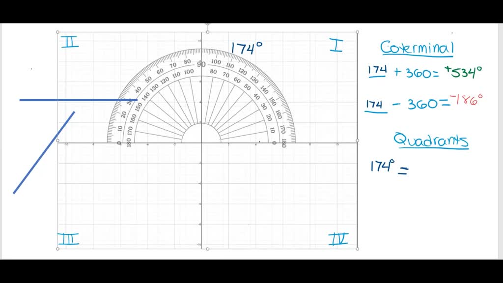 Solved:check Sketch Each Angle In Standard Position. Draw An Arrow 