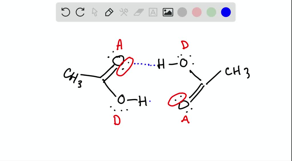 SOLVED Many properties of acetic acid can be rationalized in terms of a hydrogenbonded dimer