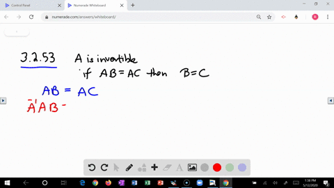 use-determinants-to-prove-that-if-a-is-invertible-and-b-and-c-are-matrices-with-a-ba-c-then-bc