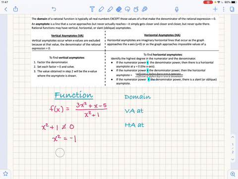 find-the-domain-of-the-function-and-identify-any-vertical-and-horizontal-asymptotes-fxfrac3-x2x-5x21