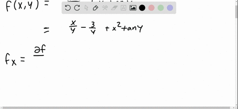 find-all-first-order-partial-derivatives-fx-yfracx-3yx2-tan-y