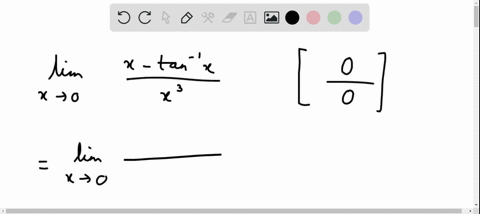 find-the-limit-lim-_x-rightarrow-0-fracx-tan-1-xx3