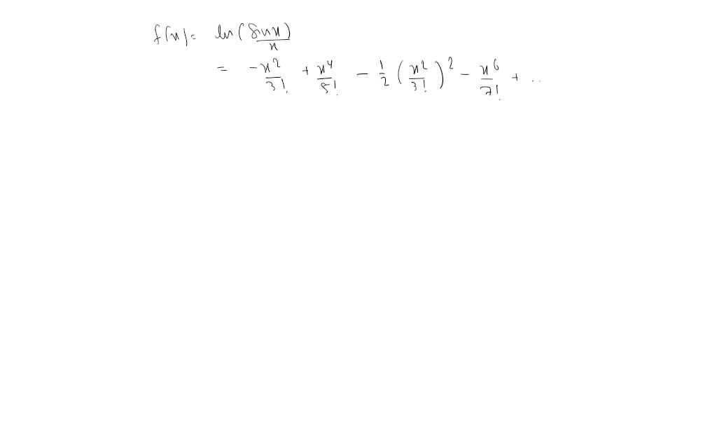 SOLVED Find Maclaurin Series Representations For The Functions For solved-find-maclaurin-series-representations-for-the-functions-for