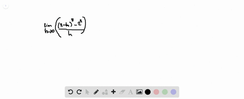 for-the-following-exercises-evaluate-the-limits-algebraically-lim-_h-rightarrow-0leftfrac2-h3-8hrigh
