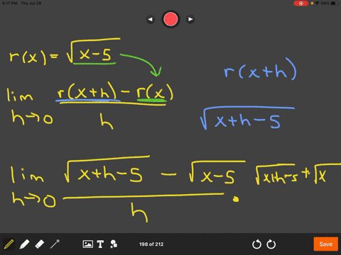 find-the-derivative-of-the-function-rxsqrtx-5