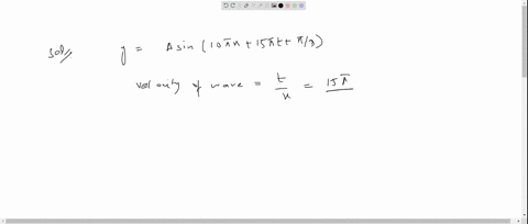 a-wave-is-represented-by-the-equation-ya-sin-10-pi-x-15-pi-tpi-3-where-x-is-in-metre-and-t-is-in-sec