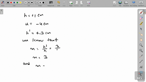 an-object-1-mathrmcm-tall-is-placed-in-front-of-a-mirror-at-a-distance-of-4-mathrmcm-in-order-to-p-2