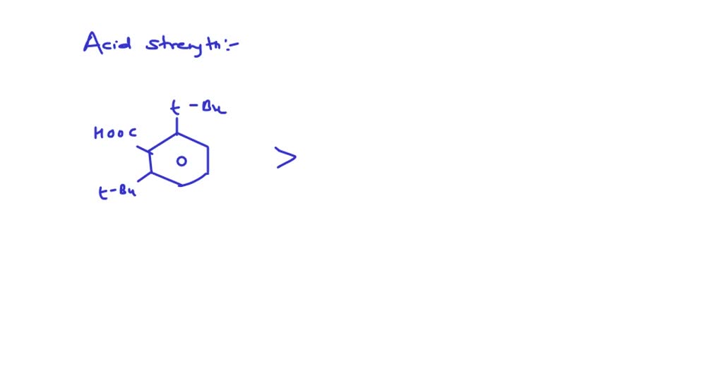 Solvedidentify Correct Acidic Strength Order In The Following Compounds A Iiiiii B Ii 5287