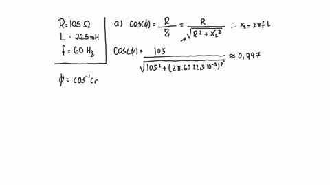 a-sketch-the-phasor-diagram-for-an-ac-circuit-with-a-105-omega-resistor-in-series-with-a-225-mh-indu