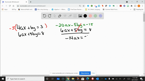 solve-each-system-for-x-and-y-expressing-either-value-in-terms-of-a-or-b-if-necessary-assume-that--9