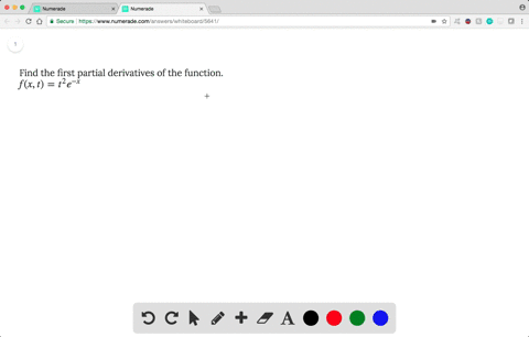 find-the-first-partial-derivatives-of-the-function-fx-t-t2-e-x