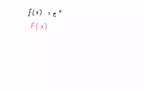 find-all-the-antiderivatives-of-the-following-functions-check-your-work-by-taking-derivatives-fxex