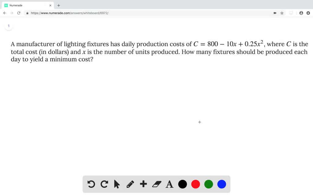 solved-a-manufacturer-of-lighting-fixtures-has-daily-production-costs