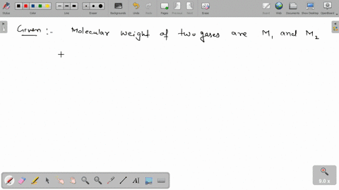 if-the-molecular-weight-of-two-gases-are-m_1-and-m_2-then-at-a-temperature-the-ratio-of-rms-velocity