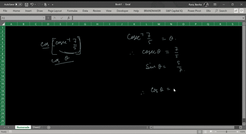 find-the-exact-value-of-cos-leftcsc-1-frac75right-2