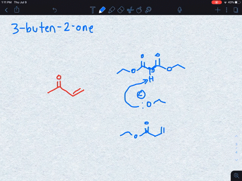 what-product-would-you-obtain-from-a-base-catalyzed-michael-reaction-of-3-buten-2-one-with-each-of-t