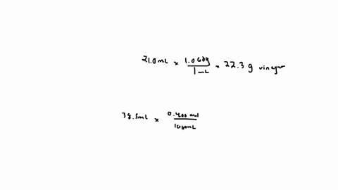 vinegar-is-an-aqueous-solution-of-acetic-acid-a-210-mathrmml-sample-of-vinegar-requires-385-mathrmml