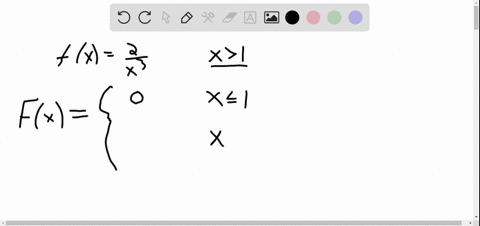 SOLVED: Determine the cumulative distribution function for the ... image.