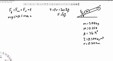 a-block-with-mass-m500-mathrmkg-slides-down-a-surface-inclined-369circ-to-the-horizontal-fig-mathbfp
