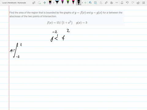 find-the-area-of-the-region-that-is-bounded-by-the-graphs-of-yfx-and-ygx-for-x-between-the-absciss-2