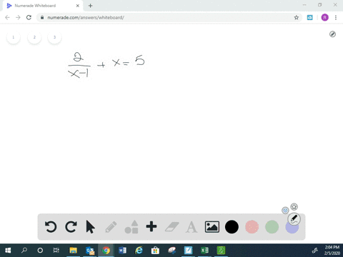 solve-the-equation-frac2x-1x5