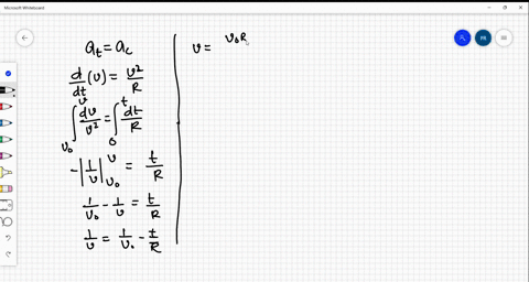 a-particle-is-moving-in-a-circle-of-radius-r-in-such-a-way-that-at-any-instant-the-normal-and-tangen