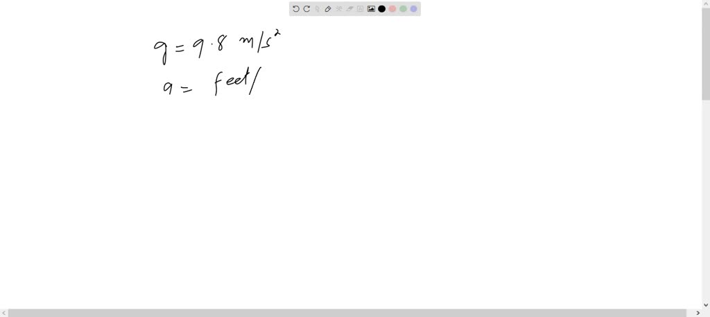 SOLVED:(a) What does an acceleration of 9.8 m / s^2 mean? (b) If you ...