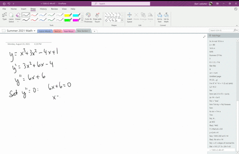find-an-equation-of-the-tangent-line-to-the-graph-of-yx33-x2-4-x1-at-the-point-where-the-value-of-th