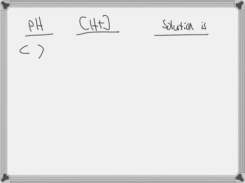 Complete the following table for a solution: | Numerade