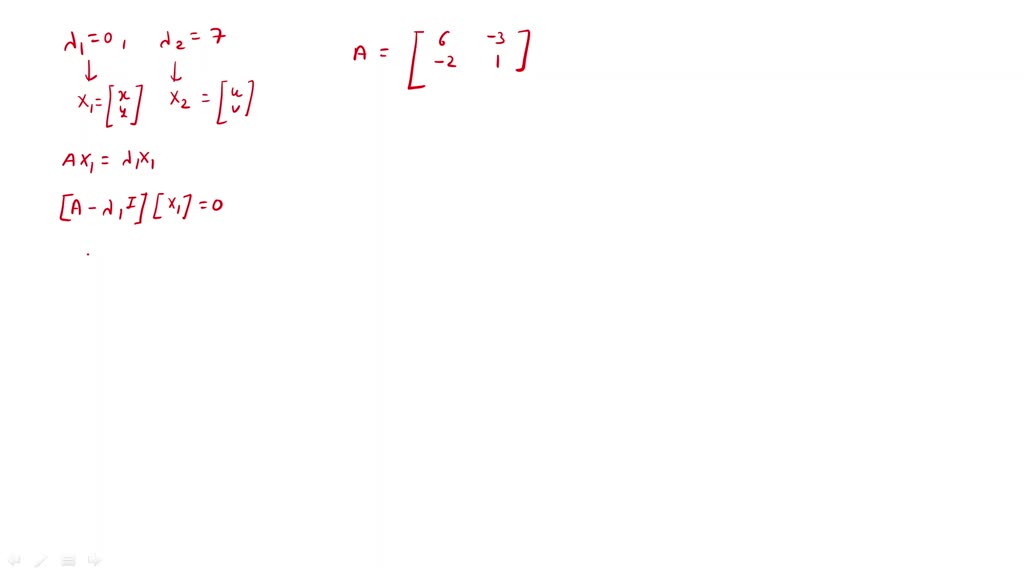 SOLVED:Find (a) The Characteristic Equation And (b) The Eigenvalues ...