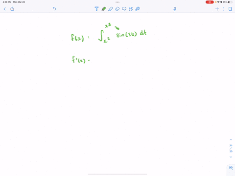 find-the-derivative-fprimex-fxint_x2x3-sin-3-t-d-t