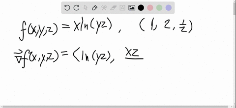 find-the-maximum-rate-of-change-of-f-at-the-given-point-and-the-direction-in-which-it-occurs-fx-y-z-