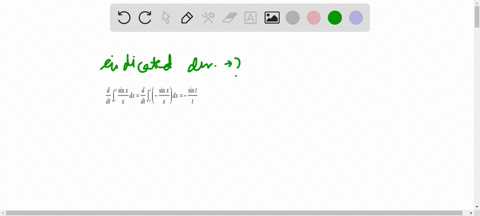 find-the-indicated-derivative-fracdd-t-int_t3-fracsin-xx-d-x