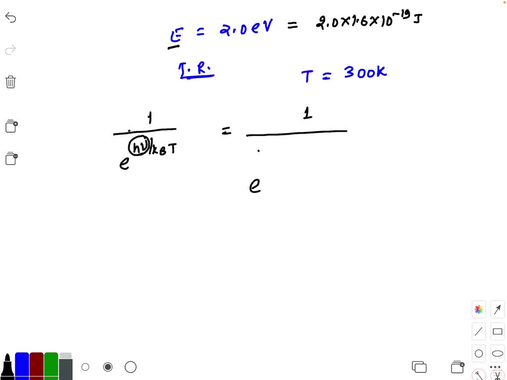 SOLVEDH.W Calculate the ratio of spontaneous to stimulated emission